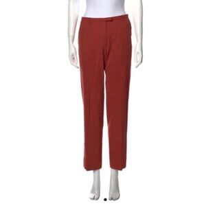 Balenciaga Straight Leg Pants Rusted Orange 8